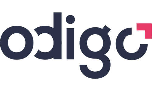 Logo Odigo, solutions innovantes pour les call center